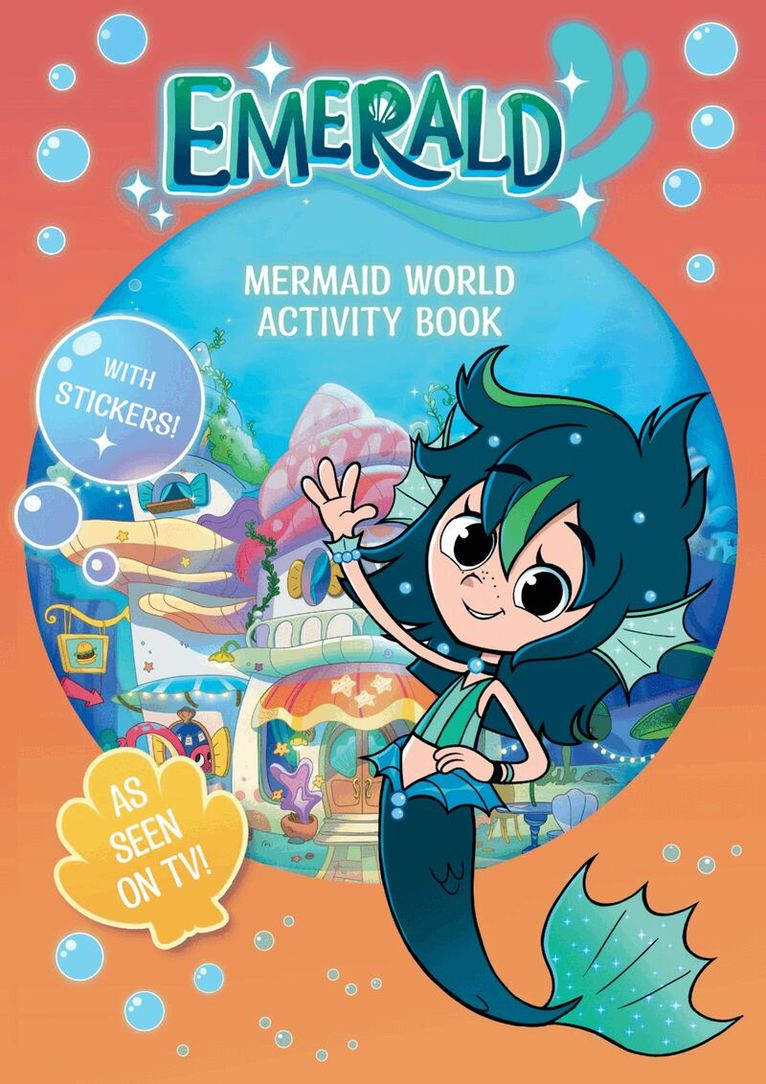 Emerald: Mermaid World Activity Book, packed with activities and stickers to keep fans of the show busy! (As seen on TV)