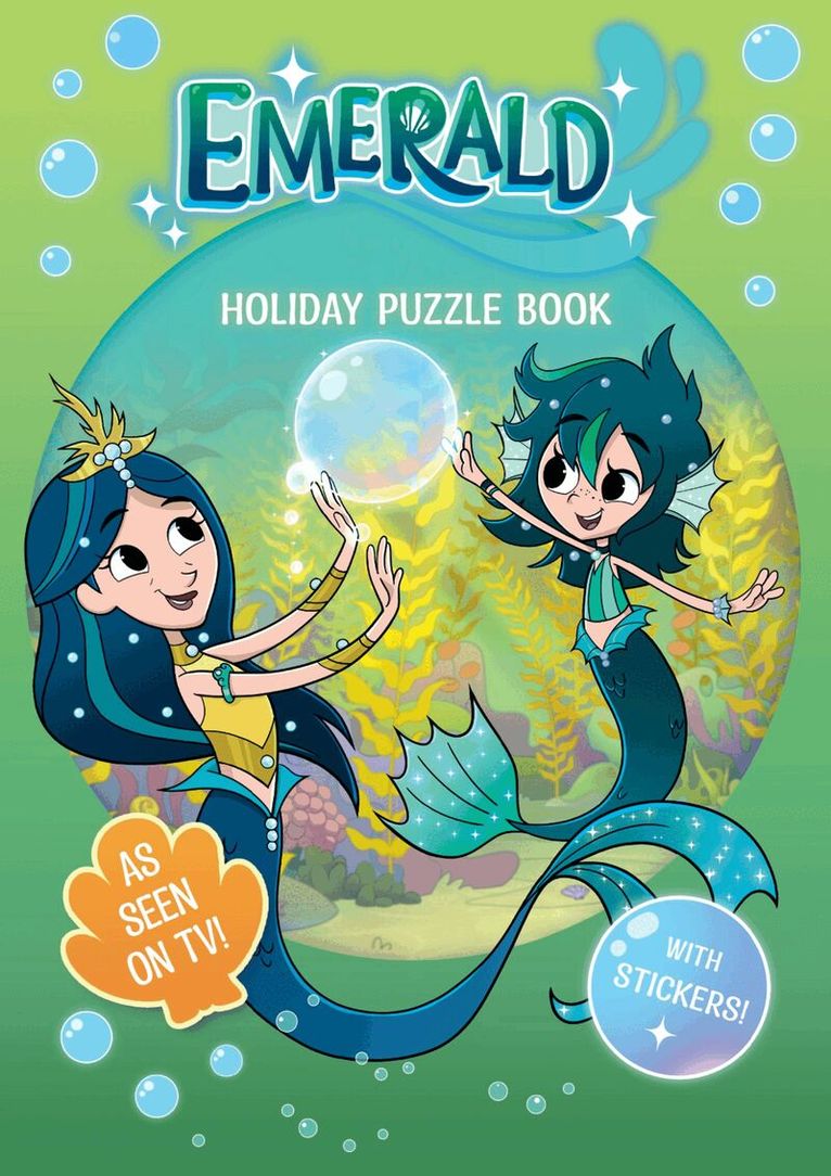 Emerald: Holiday Puzzle Book, packed with activities and stickers to keep fans of the show busy! (As seen on TV)