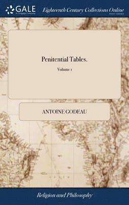 Antoine Godeau - Penitential Tables., Inbunden
