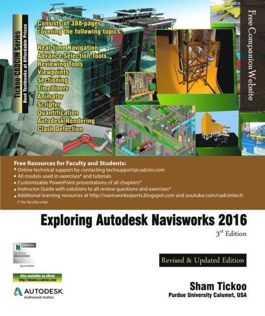 Sham Tickoo - Exploring Autodesk Navisworks 2016, E-bok. Tillgänglighet: Lägg i varukorg