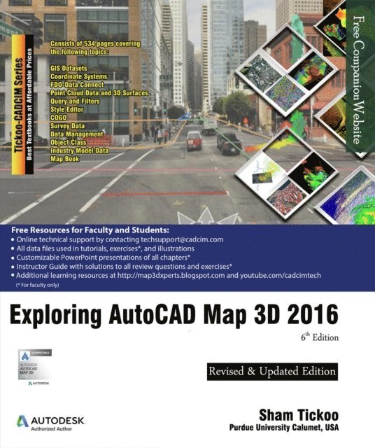 Sham Tickoo - Exploring AutoCAD Map 3D 2016, E-bok. Tillgänglighet: Lägg i varukorg