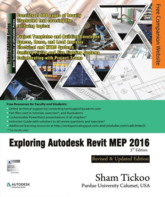 Sham Tickoo - Exploring Autodesk Revit MEP 2016, E-bok. Tillgänglighet: Lägg i varukorg