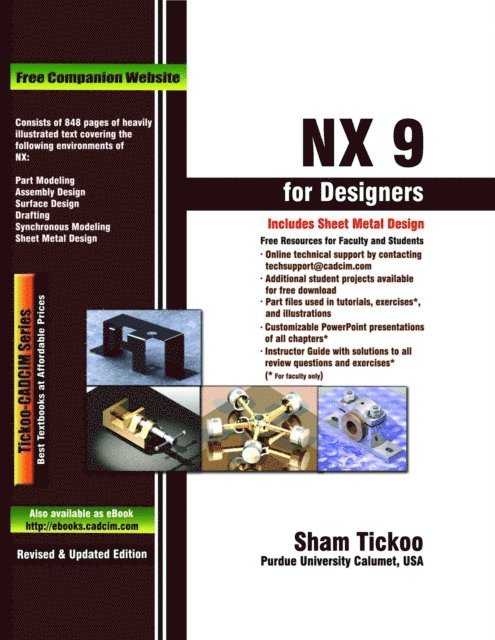Sham Tickoo - NX 9.0 for Designers, E-bok. Tillgänglighet: Lägg i varukorg
