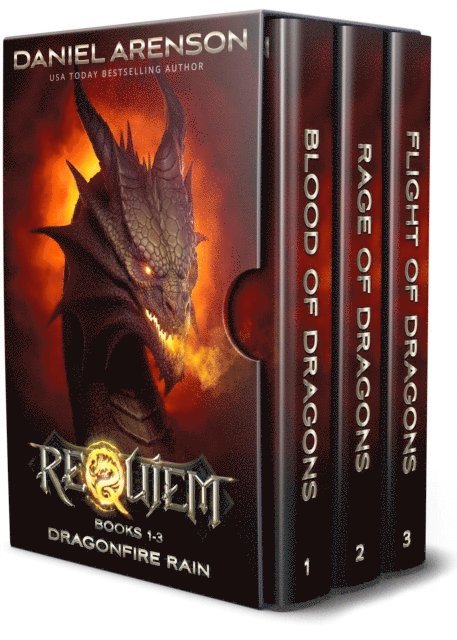 Daniel Arenson - Dragonfire Rain: The Complete Trilogy (World of Requiem), E-bok