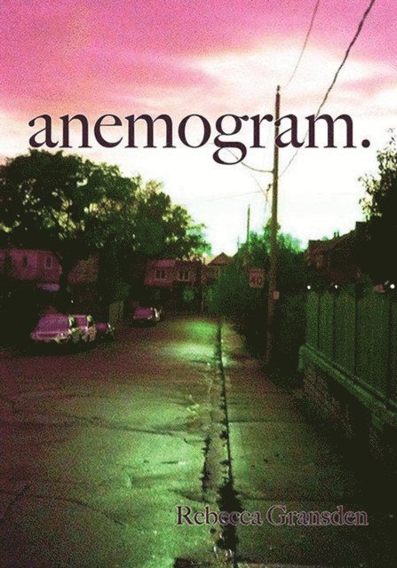 Rebecca Gransden - Anemogram, E-bok