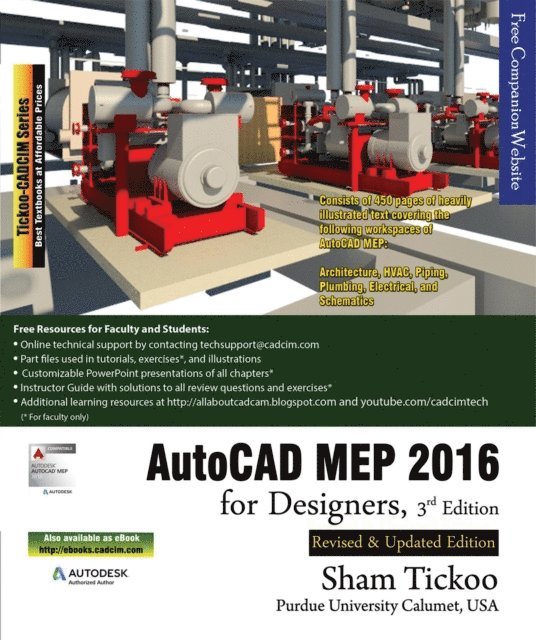 Sham Tickoo - AutoCAD MEP 2016 for Designers, E-bok. Tillgänglighet: Lägg i varukorg