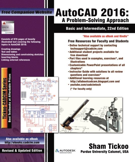Sham Tickoo - AutoCAD 2016: A Problem-Solving Approach, Basic and Intermediate, E-bok. Tillgänglighet: Lägg i varukorg