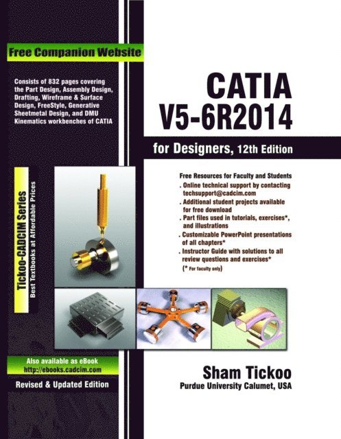 Sham Tickoo - CATIA V5-6R2014 for Designers, E-bok. Tillgänglighet: Lägg i varukorg