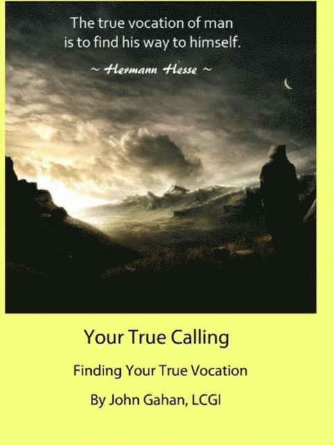 LCGI John Gahan - Your True Calling Finding Your True Vocation, E-bok. Tillgänglighet: Lägg i varukorg
