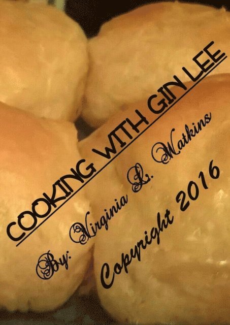Virginia L. Watkins - Cooking With Gin Lee, E-bok. Tillgänglighet: Lägg i varukorg