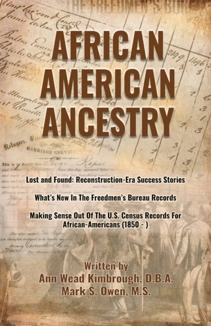 Mark S. Owen, Ann Wead Kimbrough - October African American Ancestry, E-bok