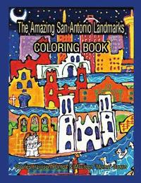 Amazing San Antonio Landmarks Coloring Book