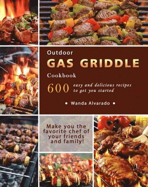 Wanda Alvarado - Outdoor Gas Griddle Cookbook : 600 easy and delicious recipes to get you started, E-bok