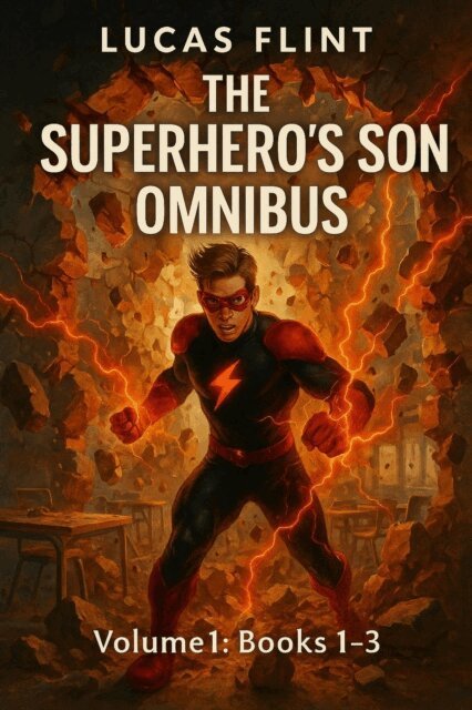 Lucas Flint - Superhero's Son Omnibus Volume 1: Books 1-3, E-bok