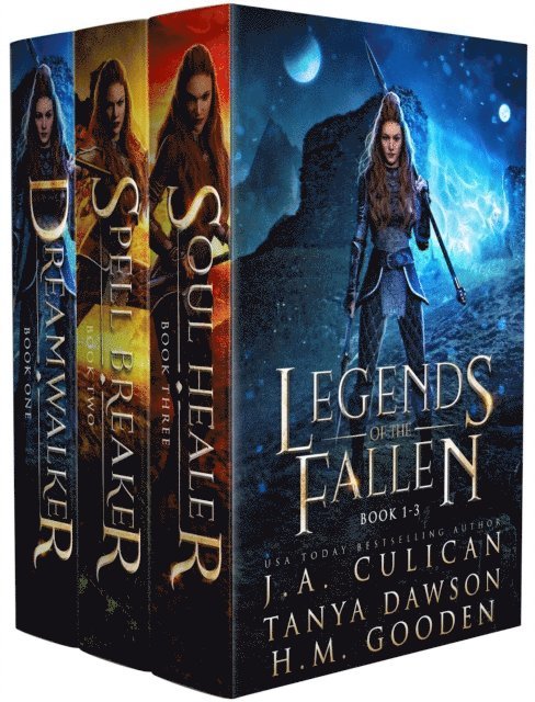 Tanya Dawson, H.M. Gooden, J.A. Culican - Legends of the Fallen: Books 1-3, E-bok