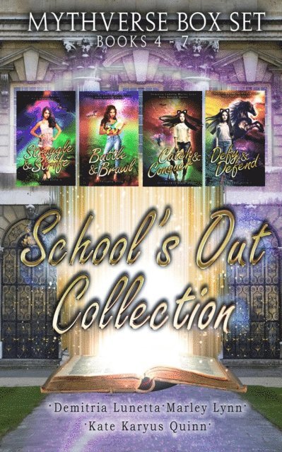 Marley Lynn, Demitria Lunetta, Kate Karyus Quinn - Mythverse Boxset Books 4-7: Struggle & Strife, Battle & Brawl, Catch & Conquer, Defy and Defend, E-bok