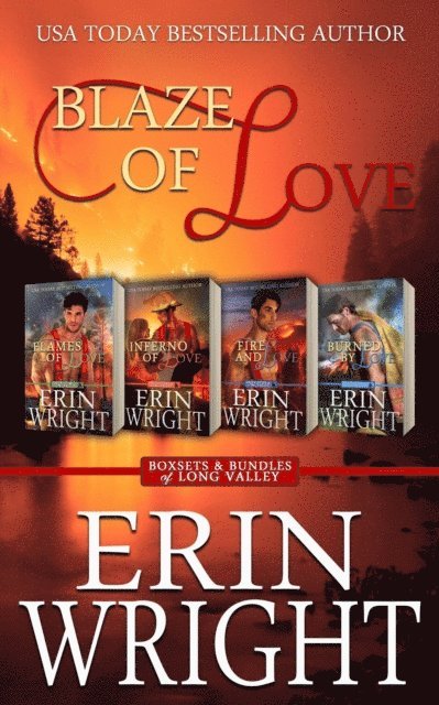 Erin Wright - Blaze of Love: A Firefighter Western Romance Boxset (Books 1 - 4), E-bok