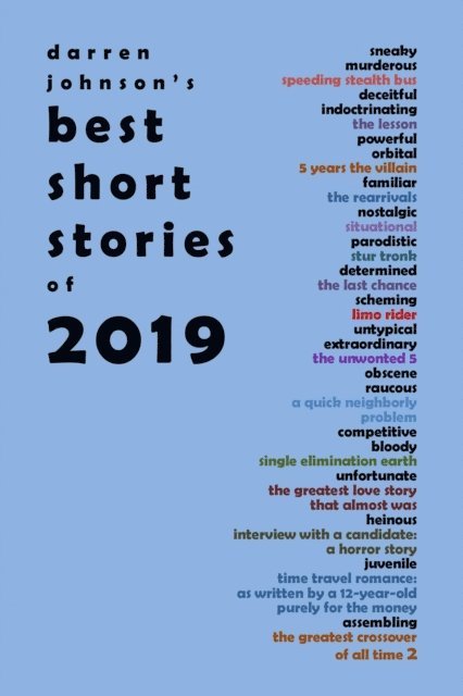 Darren Johnson - Darren Johnson's Best Short Stories of 2019, E-bok