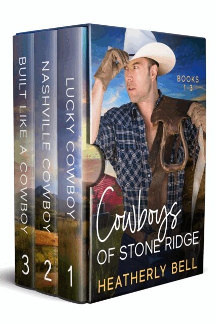 Heatherly Bell - Cowboys of Stone Ridge books 1-3, E-bok