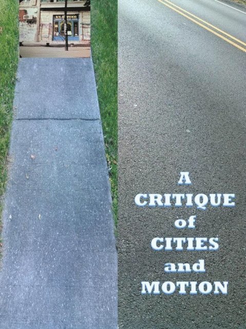 James Greene - Critique of Cities and Motion, E-bok