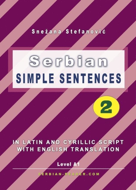 Snezana Stefanovic - Serbian: Simple Sentences 2, E-bok. Tillgänglighet: Lägg i varukorg