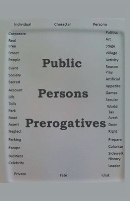 James Greene - Public Persons Prerogatives, Häftad