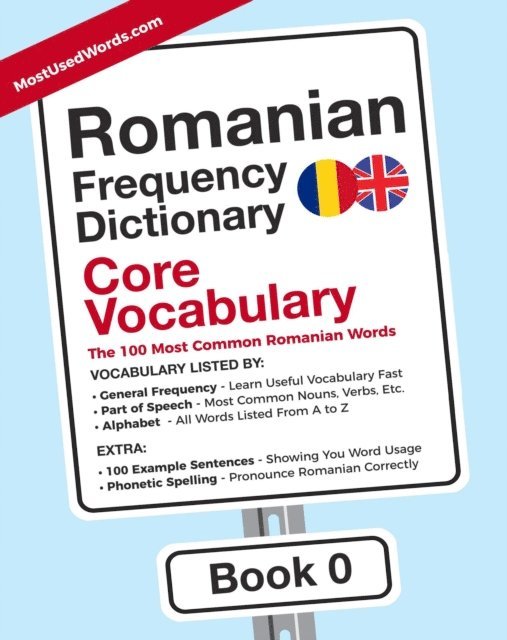 MostUsedWords Com - Romanian Frequency Dictionary, E-bok. Tillgänglighet: Lägg i varukorg