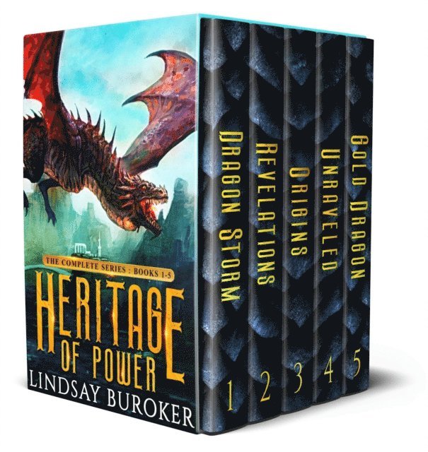 Lindsay Buroker - Heritage of Power (The Complete Series: Books 1-5), E-bok