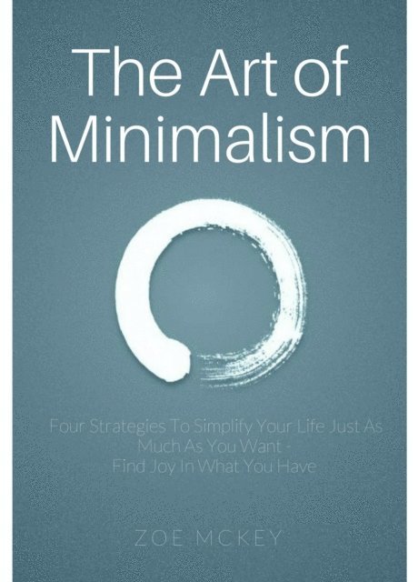 Zoe McKey - Art of Minimalism, E-bok