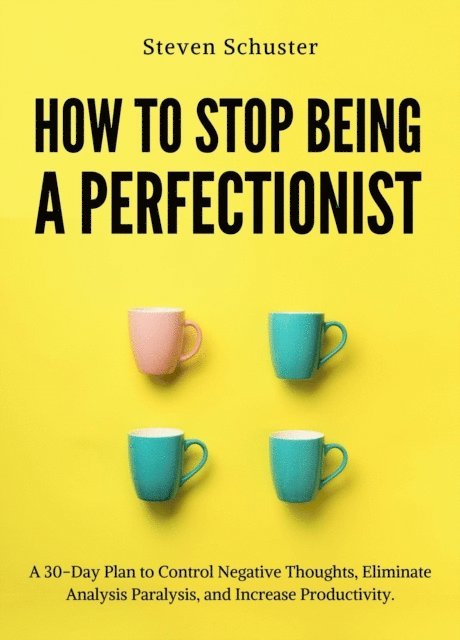 Steven Schuster - How to Stop Being a Perfectionist, E-bok