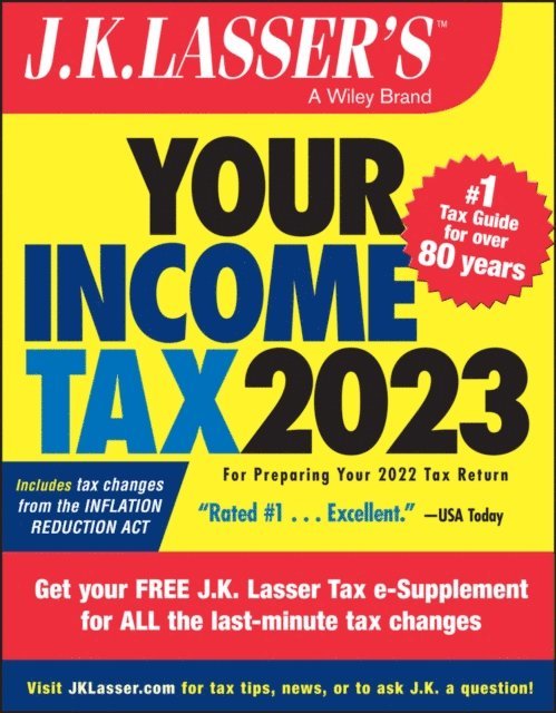 J.K. Lasser Institute - J.K. Lasser's Your Income Tax 2023, E-bok