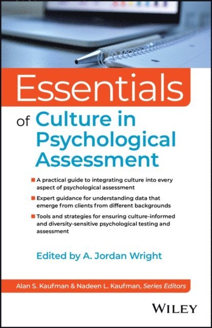 A. Jordan Wright - Essentials of Culture in Psychological Assessment, E-bok