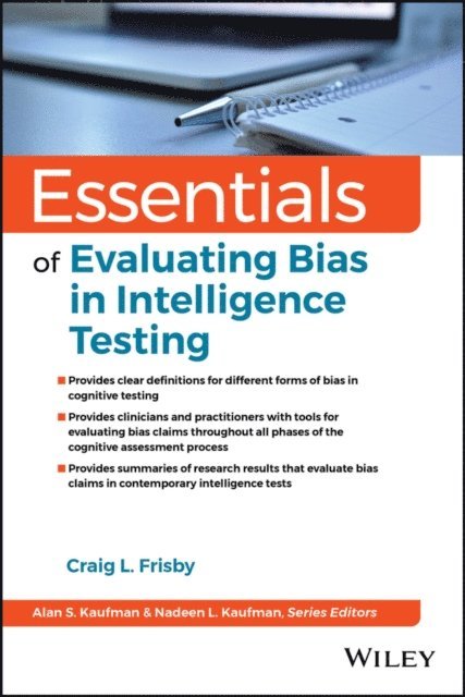 Craig L. Frisby - Essentials of Evaluating Bias in Intelligence Testing, E-bok