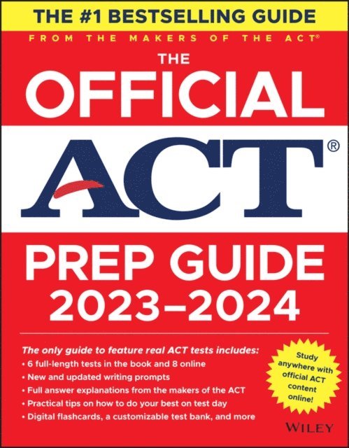 ACT - Official ACT Prep Guide 2023-2024, E-bok