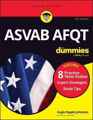 Angie Papple Johnston - ASVAB AFQT For Dummies, Häftad