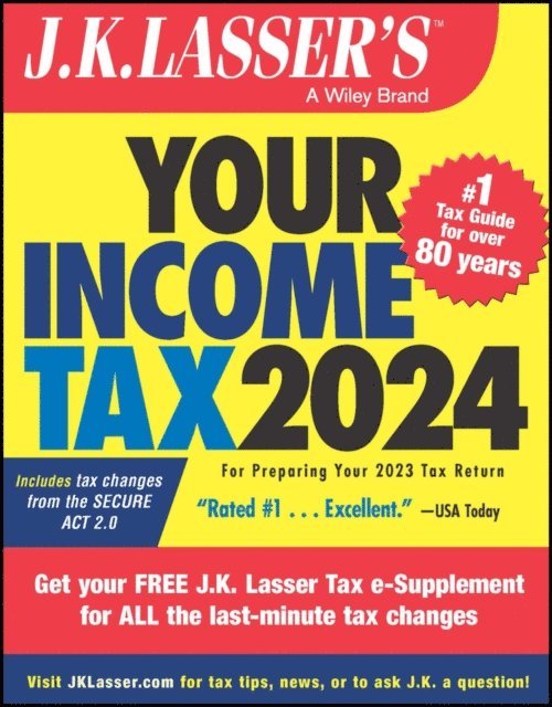 J.K. Lasser Institute - J.K. Lasser's Your Income Tax 2024, E-bok