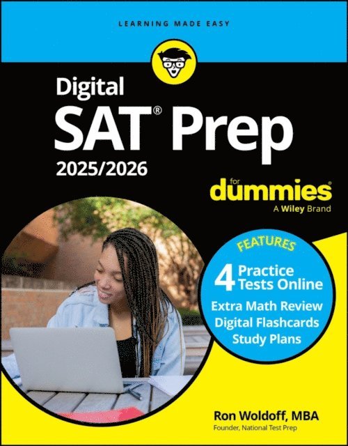 Ron Woldoff - Digital SAT Prep 2025/2026 For Dummies, E-bok. Tillgänglighet: Lägg i varukorg
