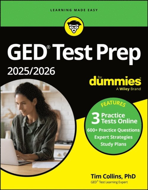 Tim Collins - GED Test Prep 2025/2026 For Dummies, E-bok