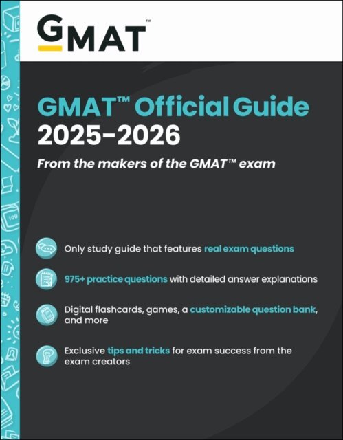 GMAC (Graduate Management Admission Council) - GMAT Official Guide 2025 - 2026, E-bok