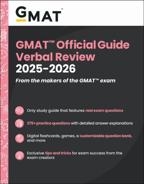 GMAC (Graduate Management Admission Council) - GMAT Official Guide Verbal Review 2025-2026, E-bok