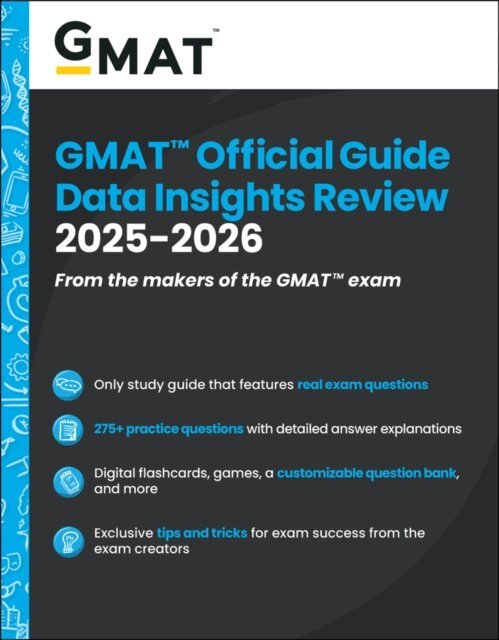 GMAC (Graduate Management Admission Council) - GMAT Official Guide Data Insights Review 2025-2026, E-bok