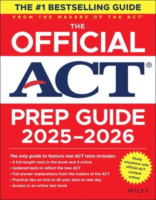ACT - Official ACT Prep Guide 2025 - 2026, Häftad