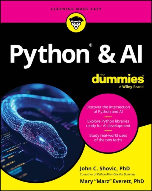 Mary Everett, John C. Shovic - Python & AI For Dummies, E-bok. Tillgänglighet: Lägg i varukorg