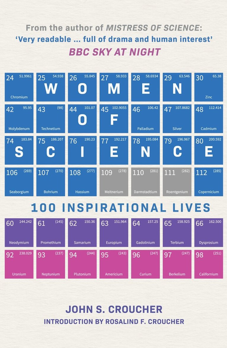 John S. Croucher - Women of Science, Häftad