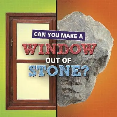Michelle Hilderbrand - Can You Make a Window Out of Stone?, Inbunden