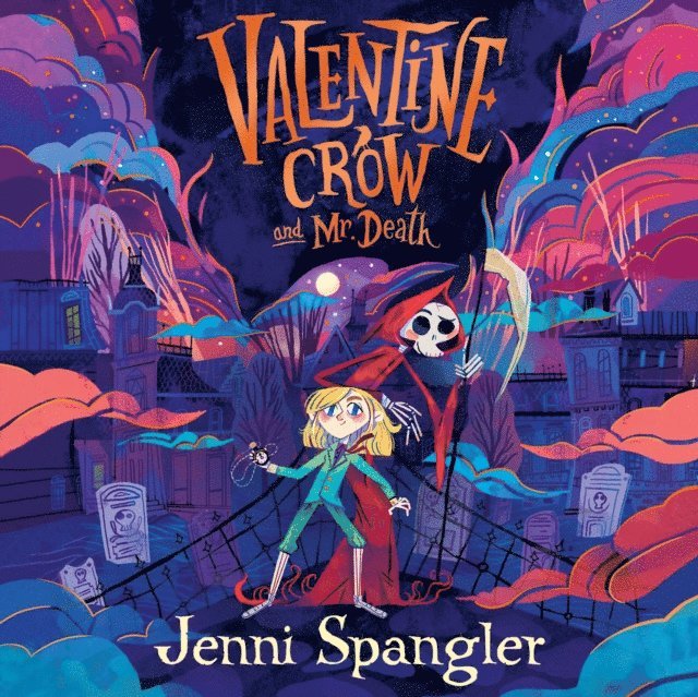 Jenni Spangler - Valentine Crow & Mr Death, Ljudbok