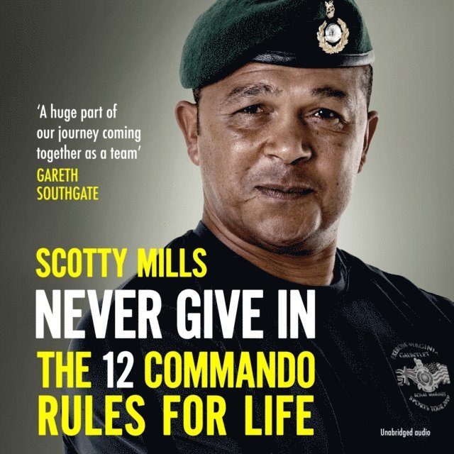 Scotty Mills - Never Give In, Ljudbok