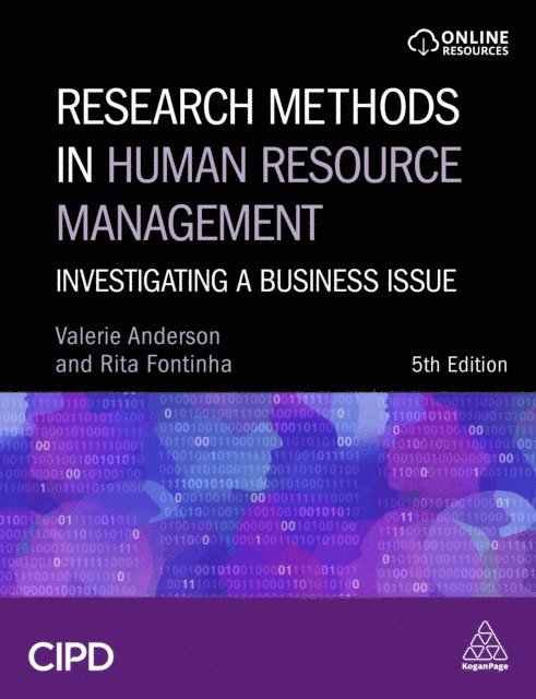 Valerie Anderson, Rita Fontinha - Research Methods in Human Resource Management, E-bok