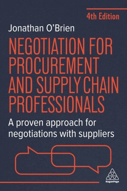 Jonathan O'Brien - Negotiation for Procurement and Supply Chain Professionals, E-bok