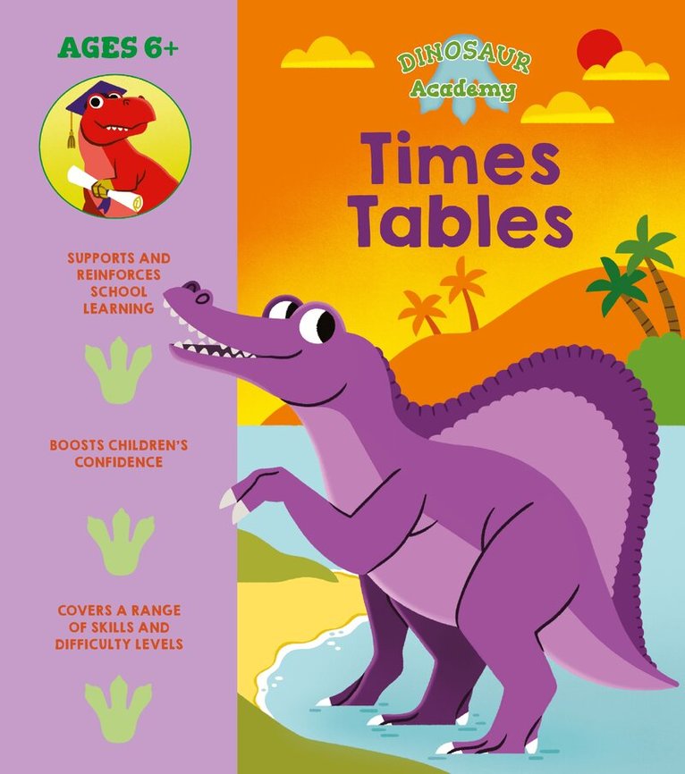 Lisa Regan - Dinosaur Academy: Times Tables, Häftad